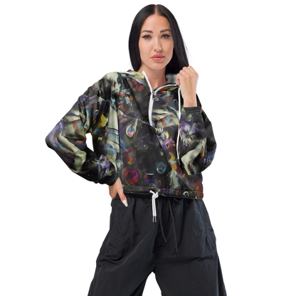 Women's Cropped Windbreaker - Dreamweaver's Canvas