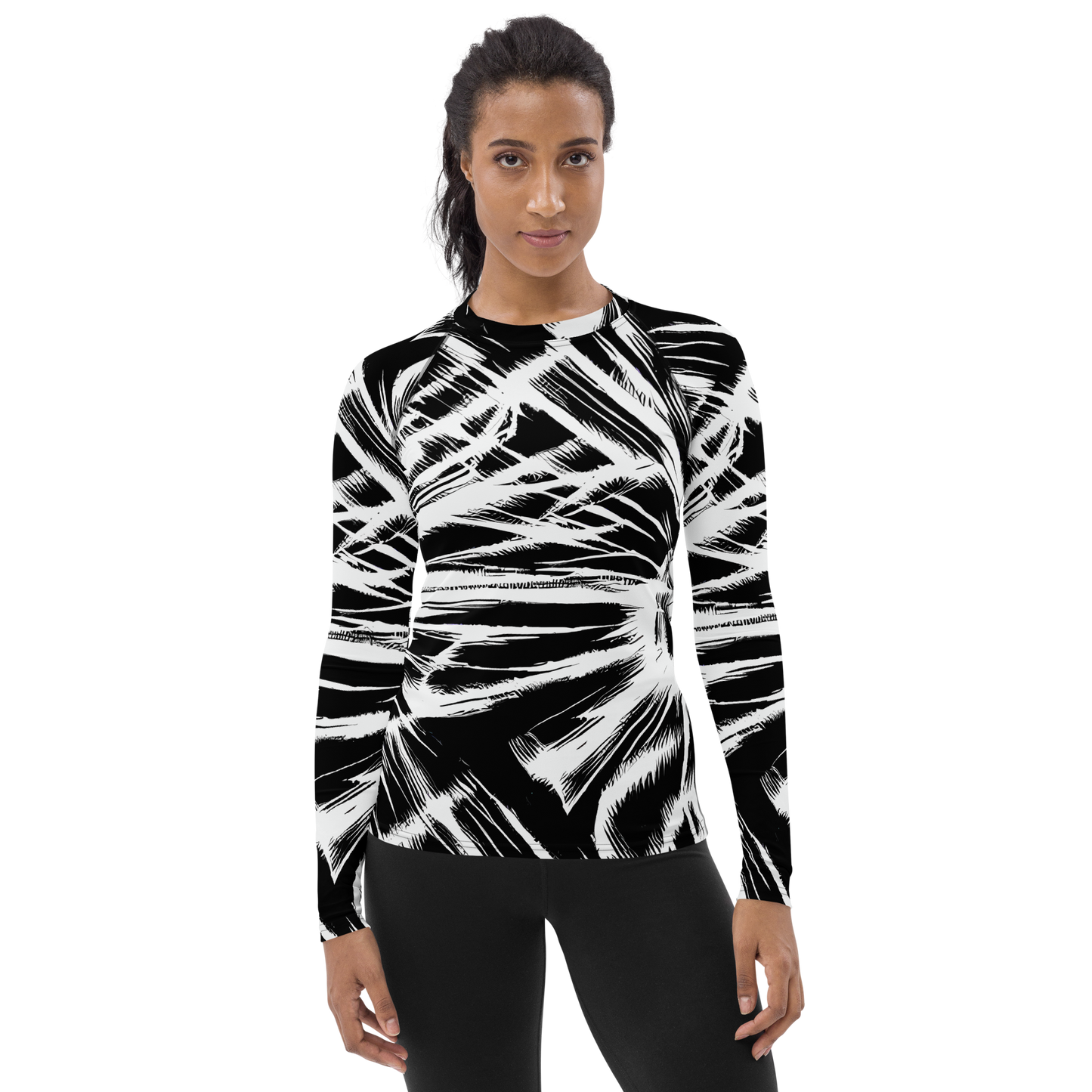 Women's Rash Guard - Silent Thunder