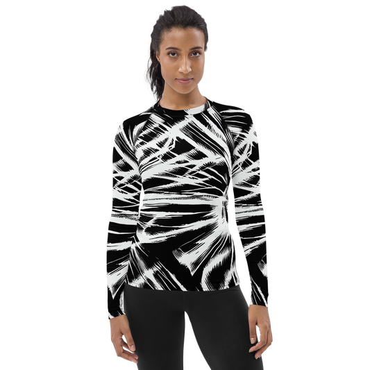 Women's Rash Guard - Silent Thunder