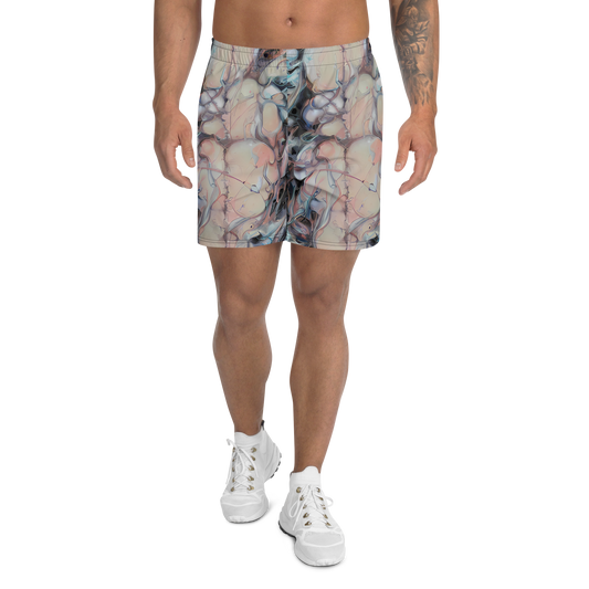 Men's Athletic Shorts - Daydream Cascade