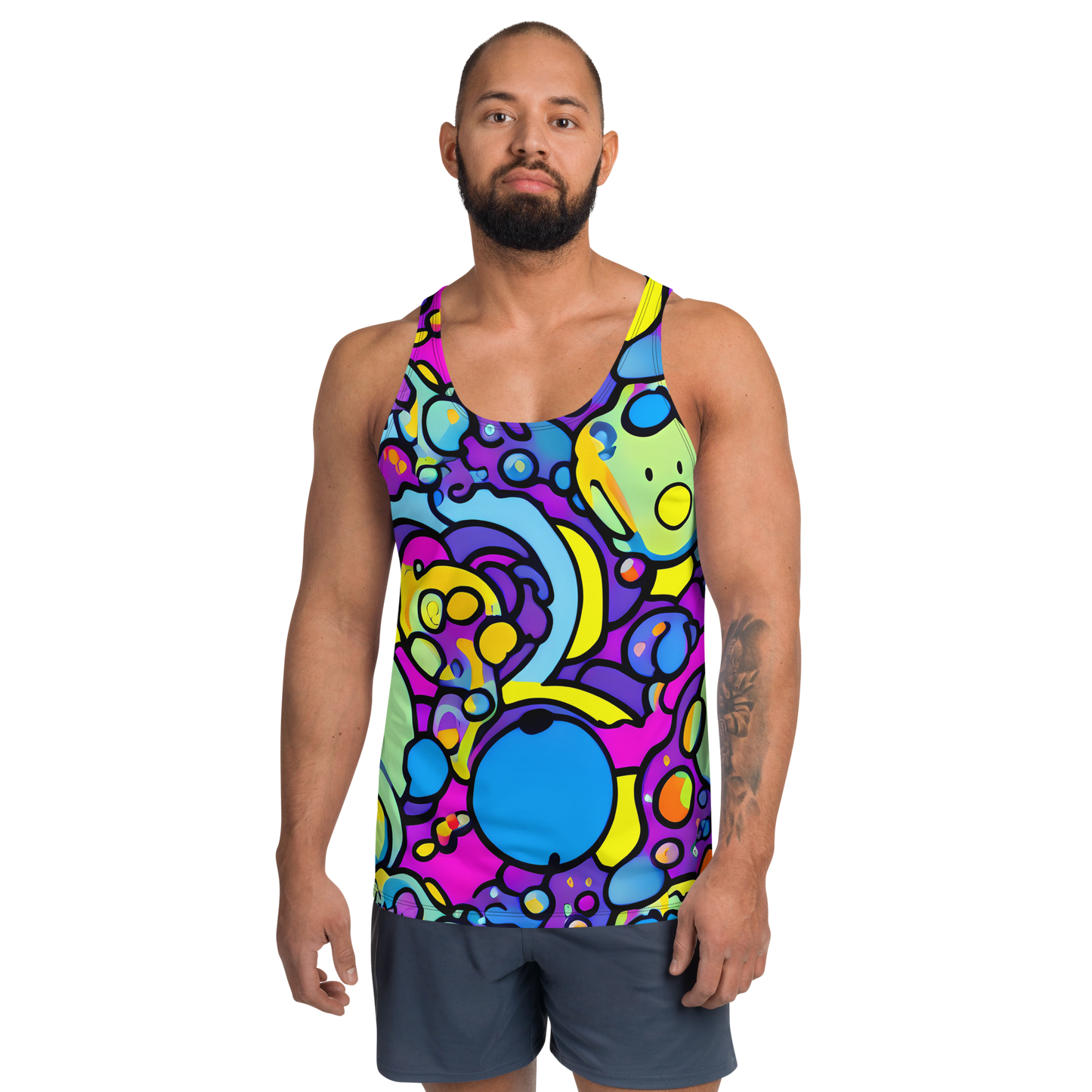 Men's Tank Top - Radiant Lagoon