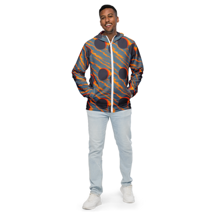 Men's Windbreaker - Flames of Gravity