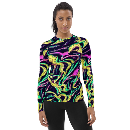 Women's Rash Guard - Casson's Whirl