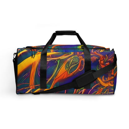 Duffle Bag - Luminous Whirl