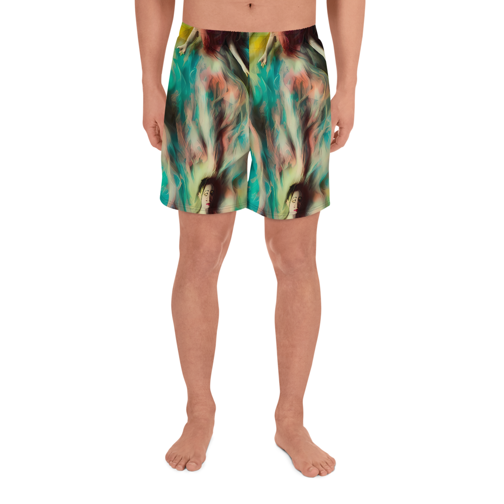 Men's Athletic Shorts - Enchanted Fusion