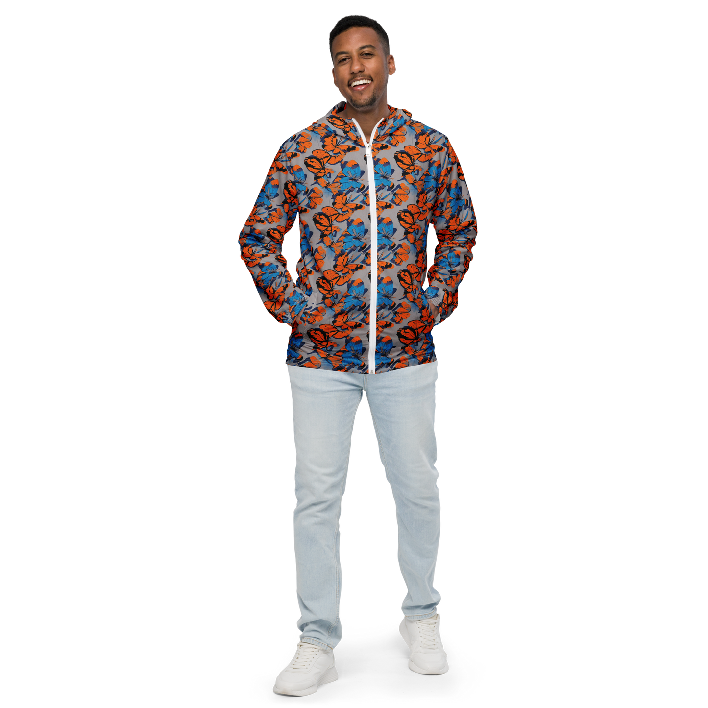 Men's Windbreaker - Flutter Wave