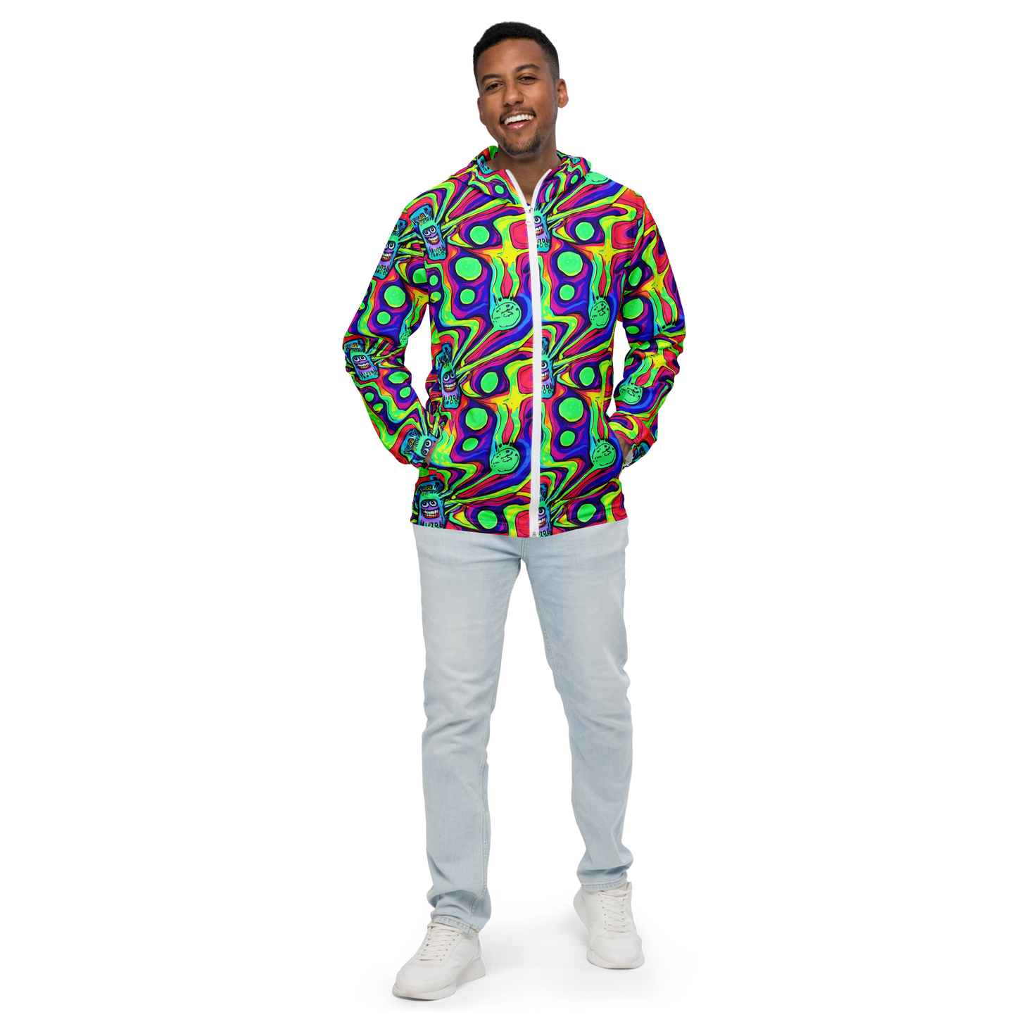 Men's Windbreaker - Frizzled Spirits