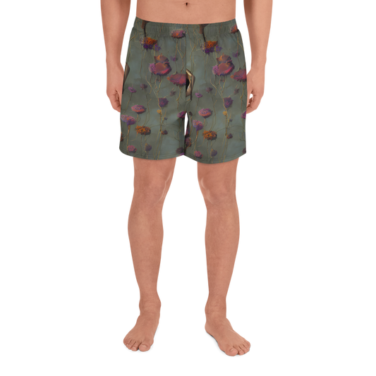 Men's Athletic Shorts - Ethereal Bloom