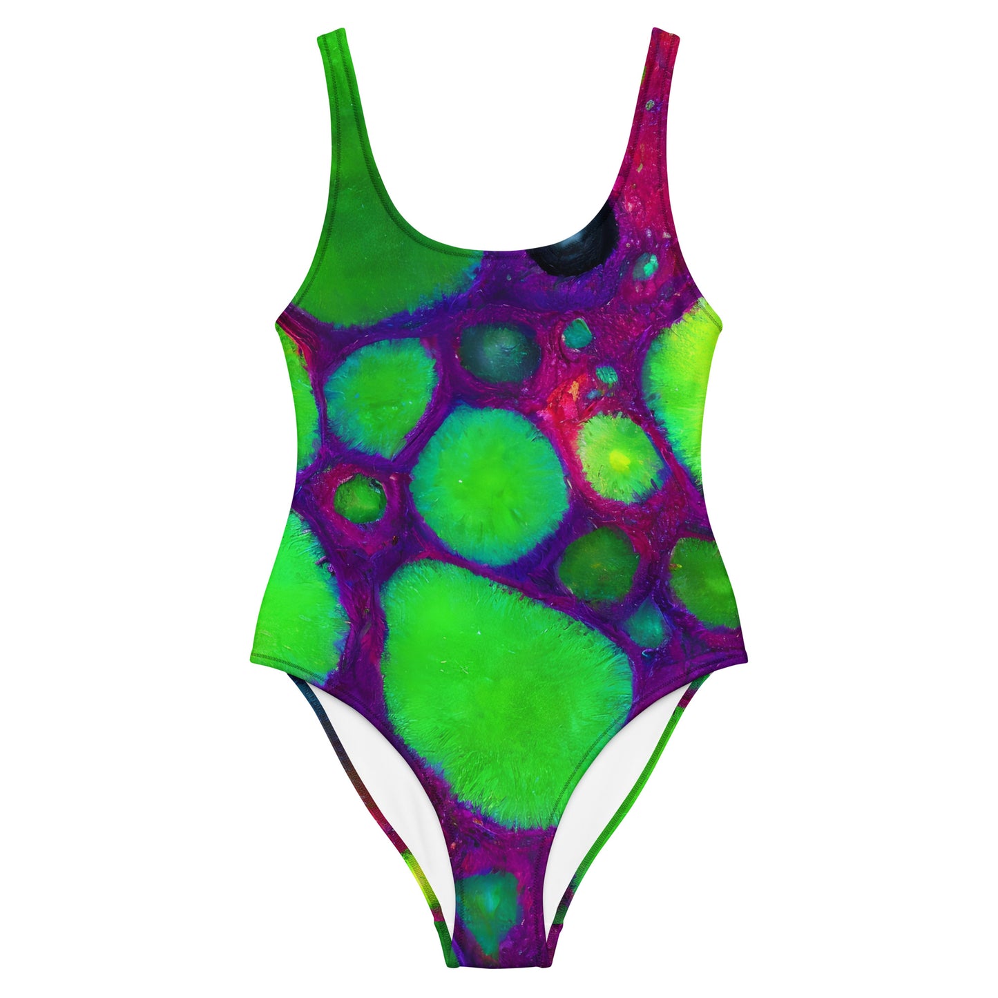 One-Piece Swimsuit - Acid Raindrops