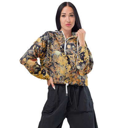 Women's Cropped Windbreaker - Kessel's Dream