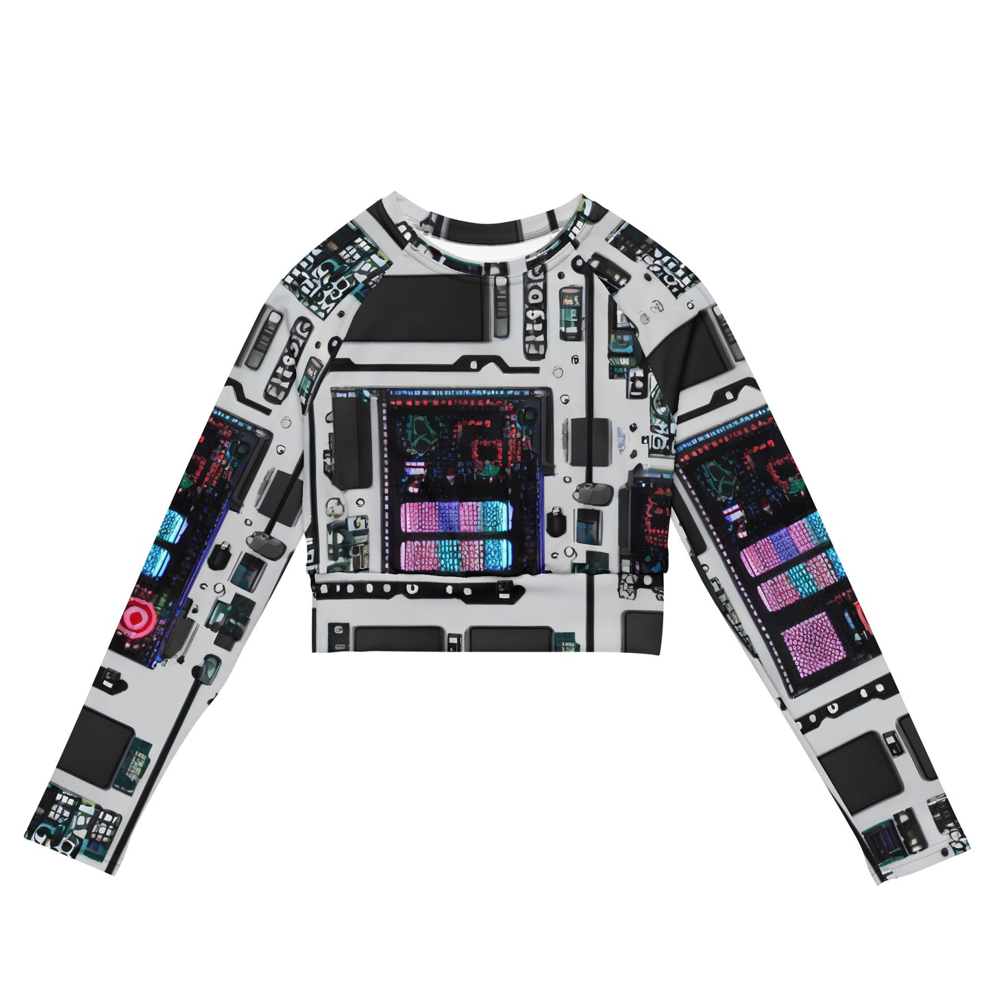 Long Sleeve Crop Top - Wired Wonders