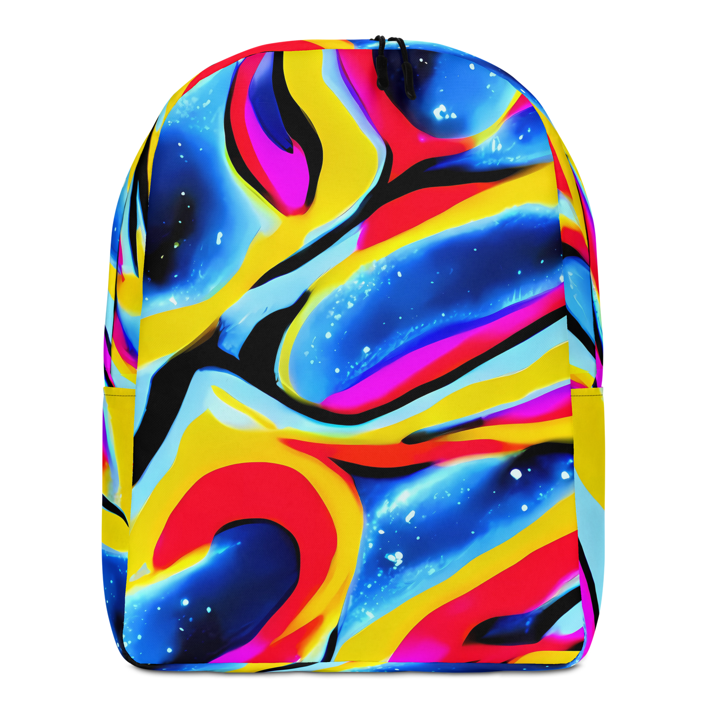 Minimalist Backpack - Electric Dreamscape