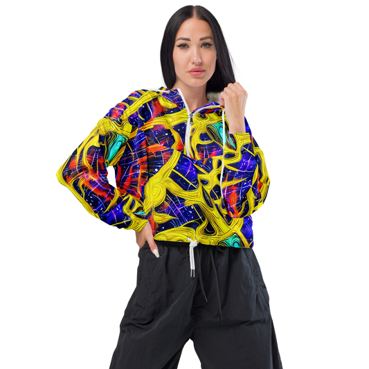 Women's Cropped Windbreaker - Galli's Fusion