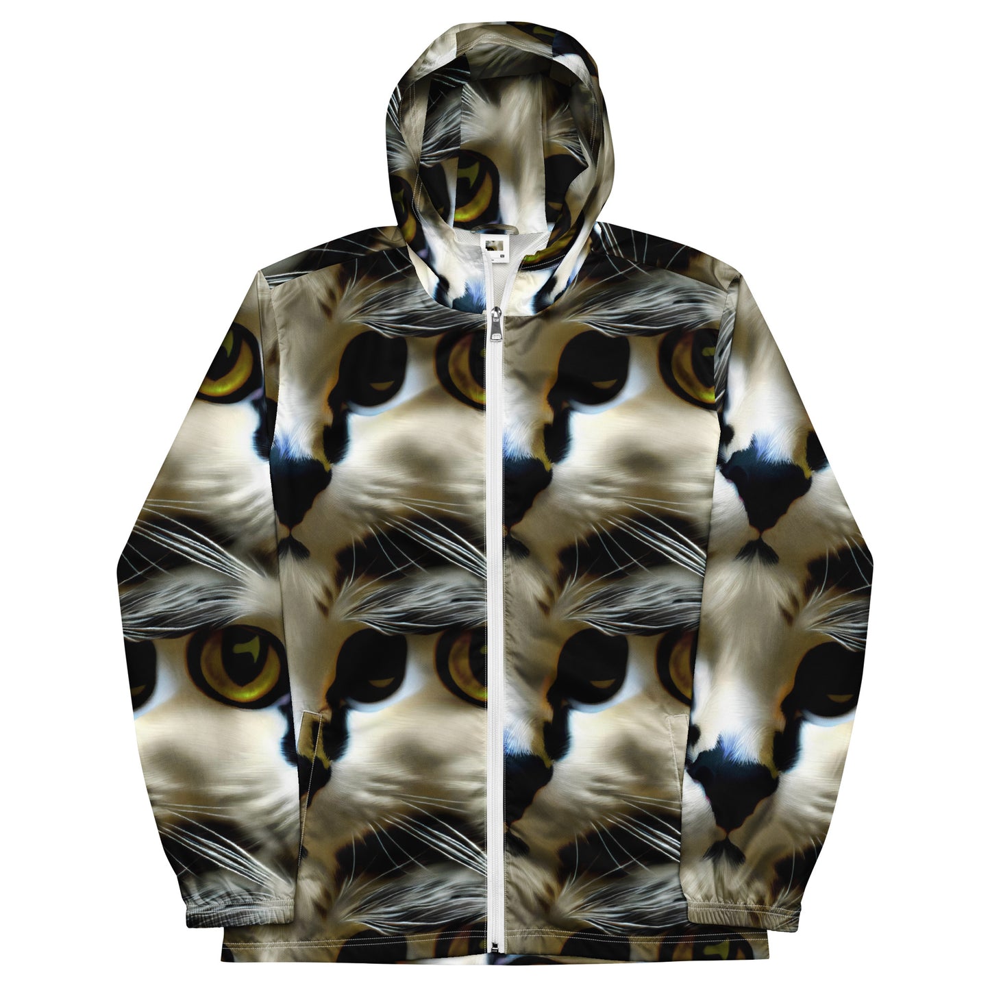 Men's Windbreaker - Feline Fancy