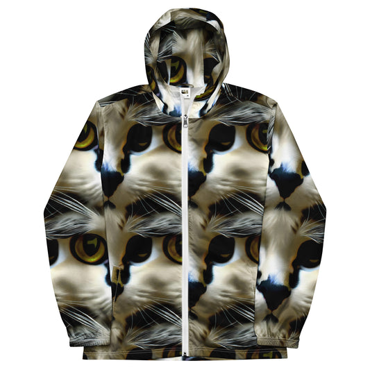 Men's Windbreaker - Feline Fancy