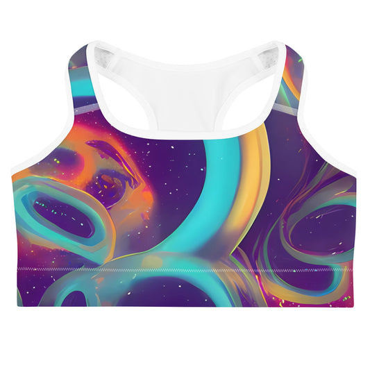 Sports Bra - Dreamscape Twine