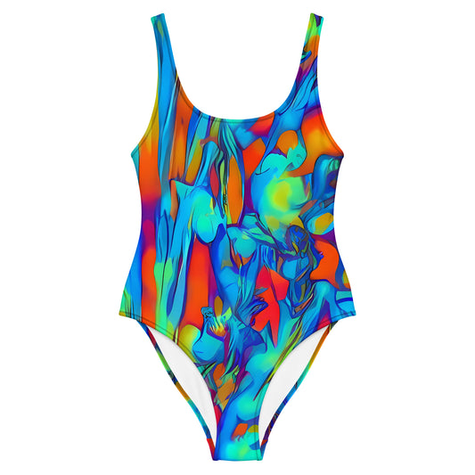 One-Piece Swimsuit - Vivid Virtuoso