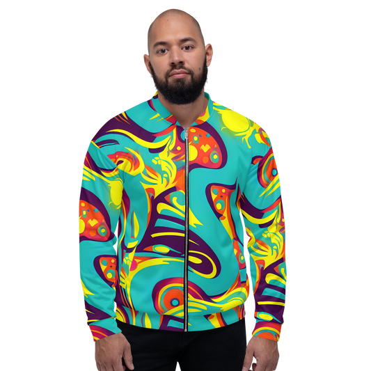 Bomber Jacket - Retro Ribbon