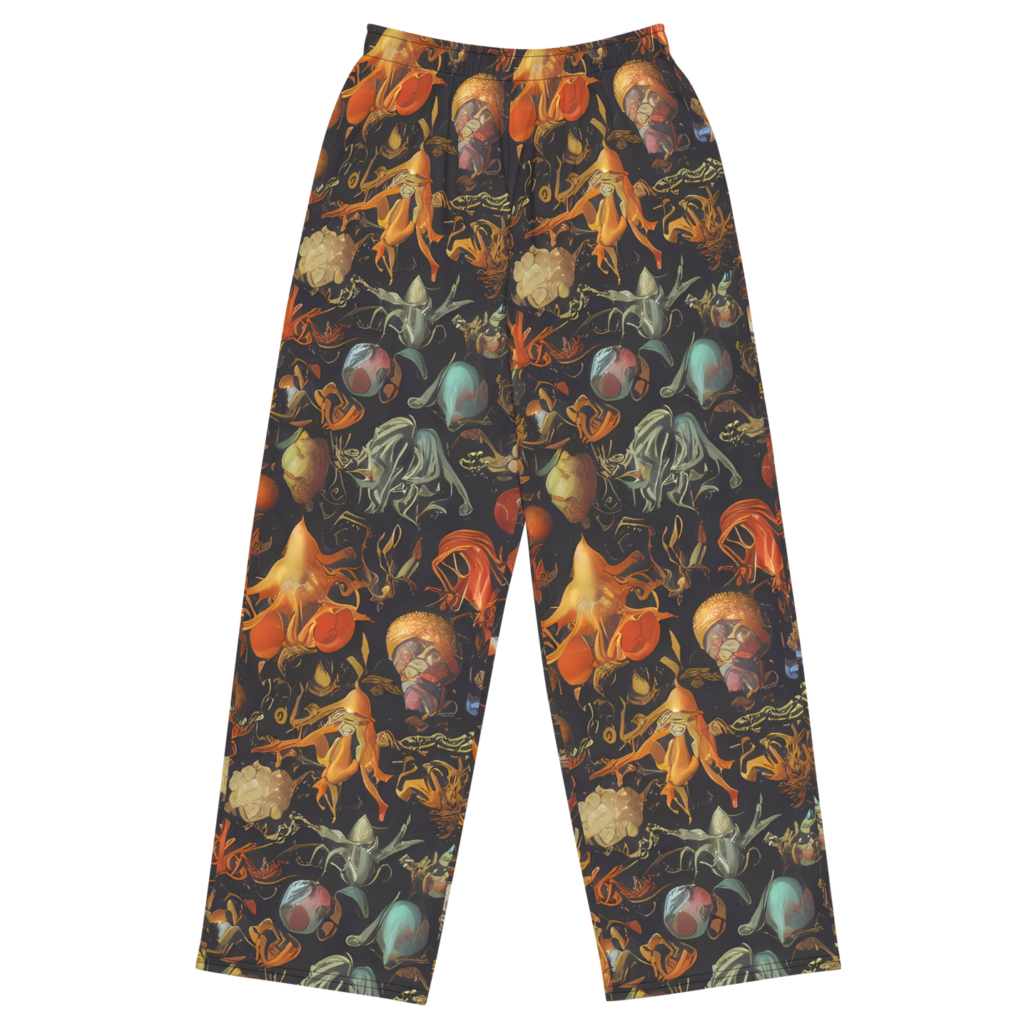 Wide-Leg Pants - Florescent Void