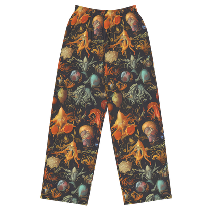 Wide-Leg Pants - Florescent Void