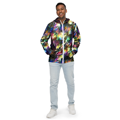 Men's Windbreaker - Emilia's Nebula