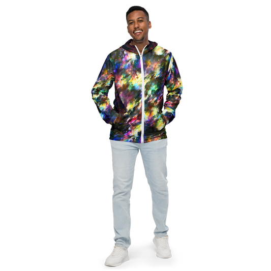 Men's Windbreaker - Emilia's Nebula