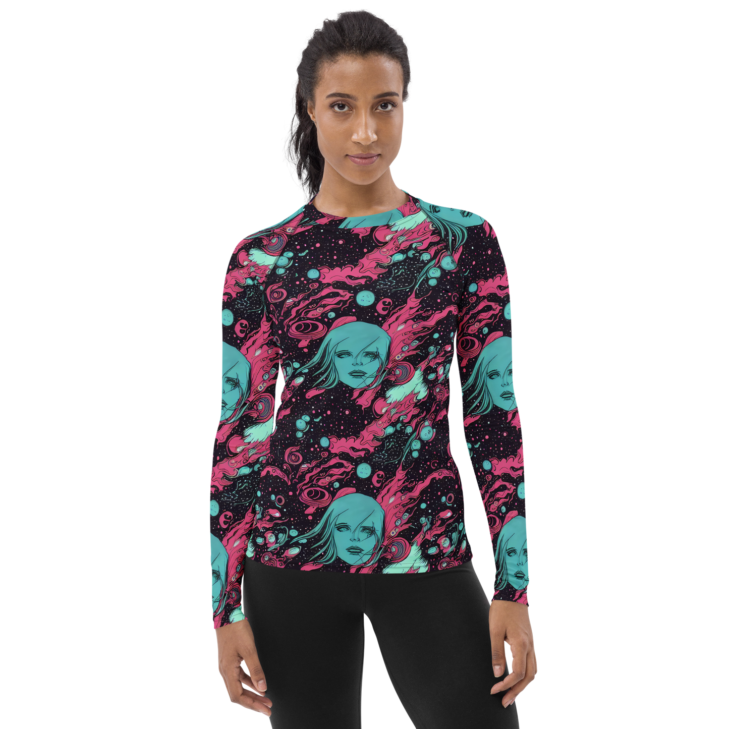 Women's Rash Guard - Spectral Dreamer