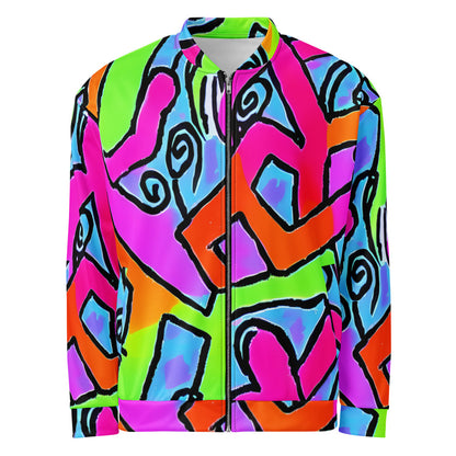 Bomber Jacket - Electric Mosaic