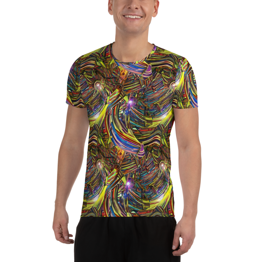 Men's Athletic T-Shirt - Quantum Palette