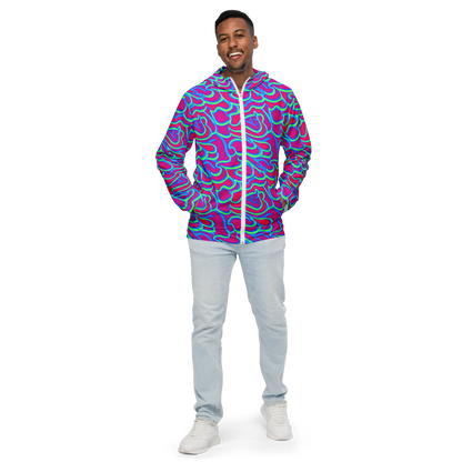 Men's Windbreaker - Aquatic Ember