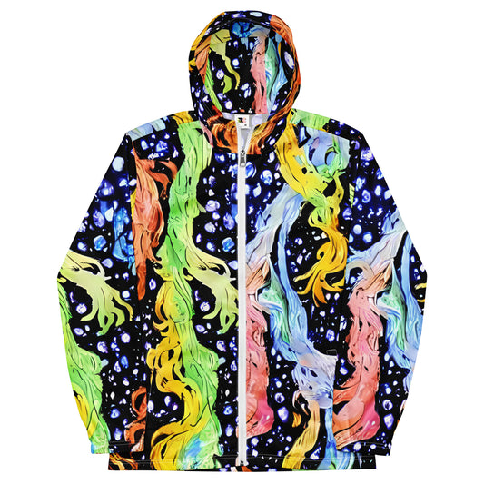 Men's Windbreaker - Celestial Serenade