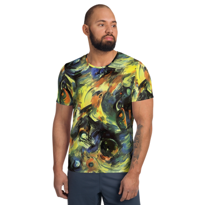 Men's Athletic T-Shirt - Seve Swirl