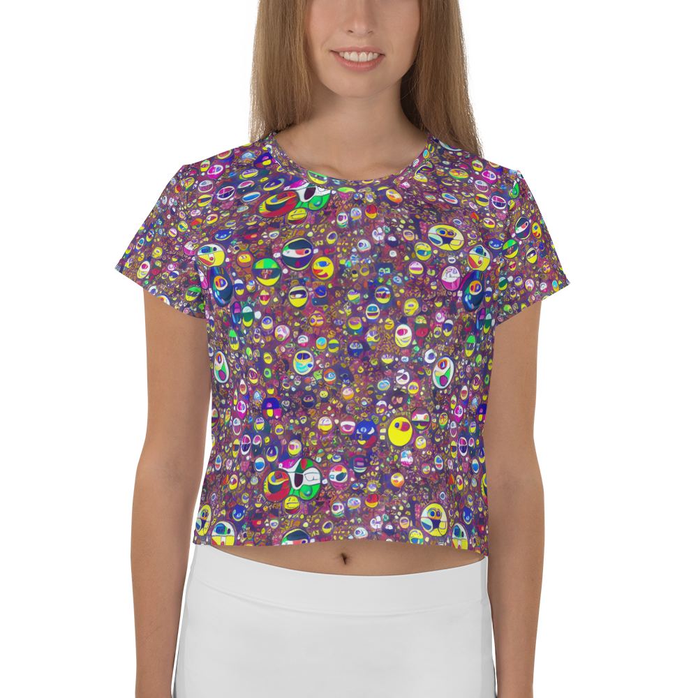 Women's Crop Tee - Eyes of Enchantment