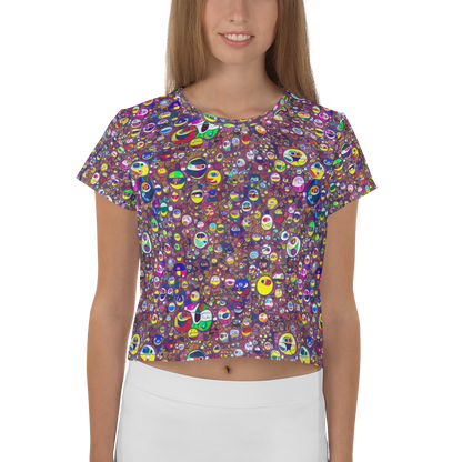 Women's Crop Tee - Eyes of Enchantment