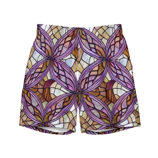 Swim Trunks - Stained Glass Whirl
