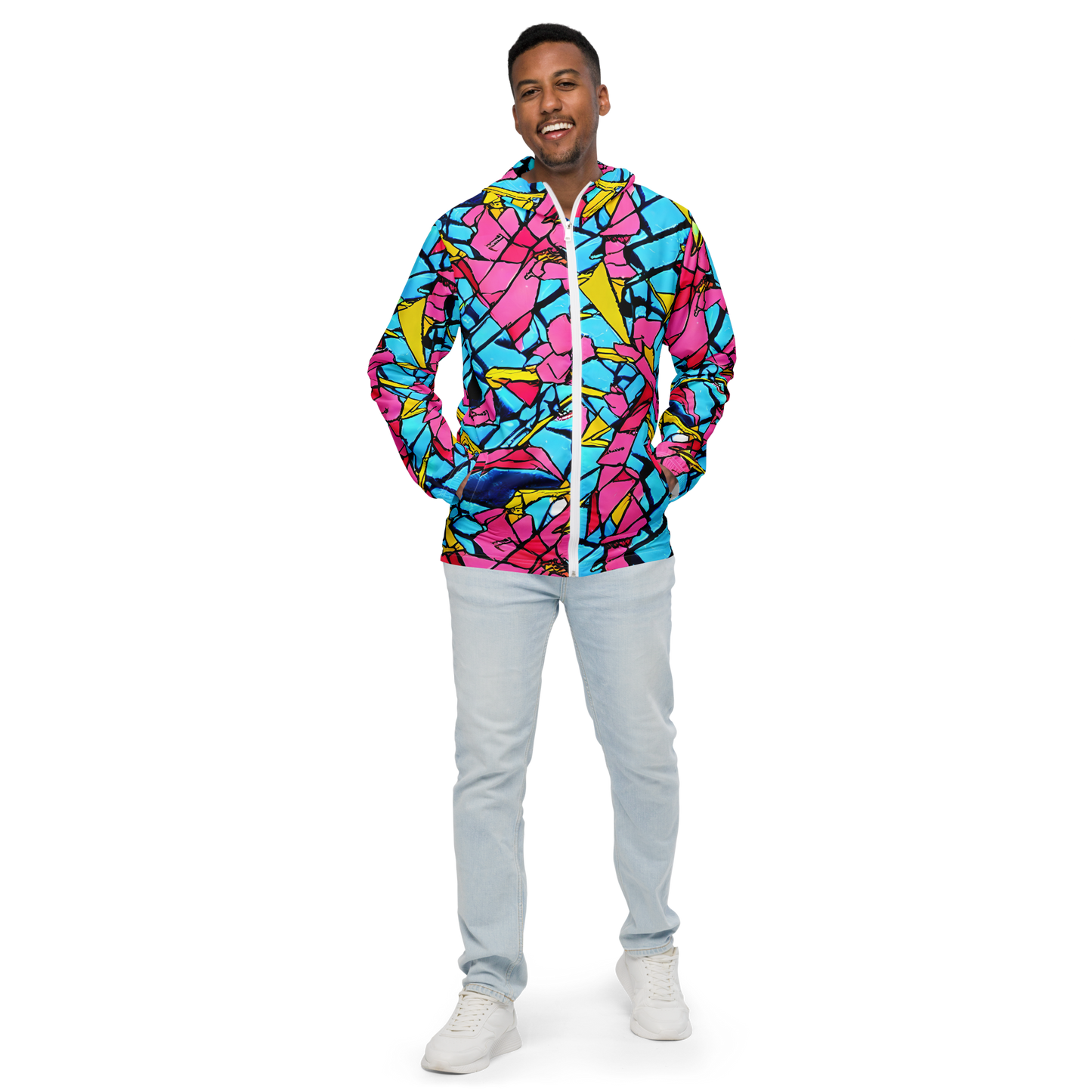 Men's Windbreaker - Barbier Bloom