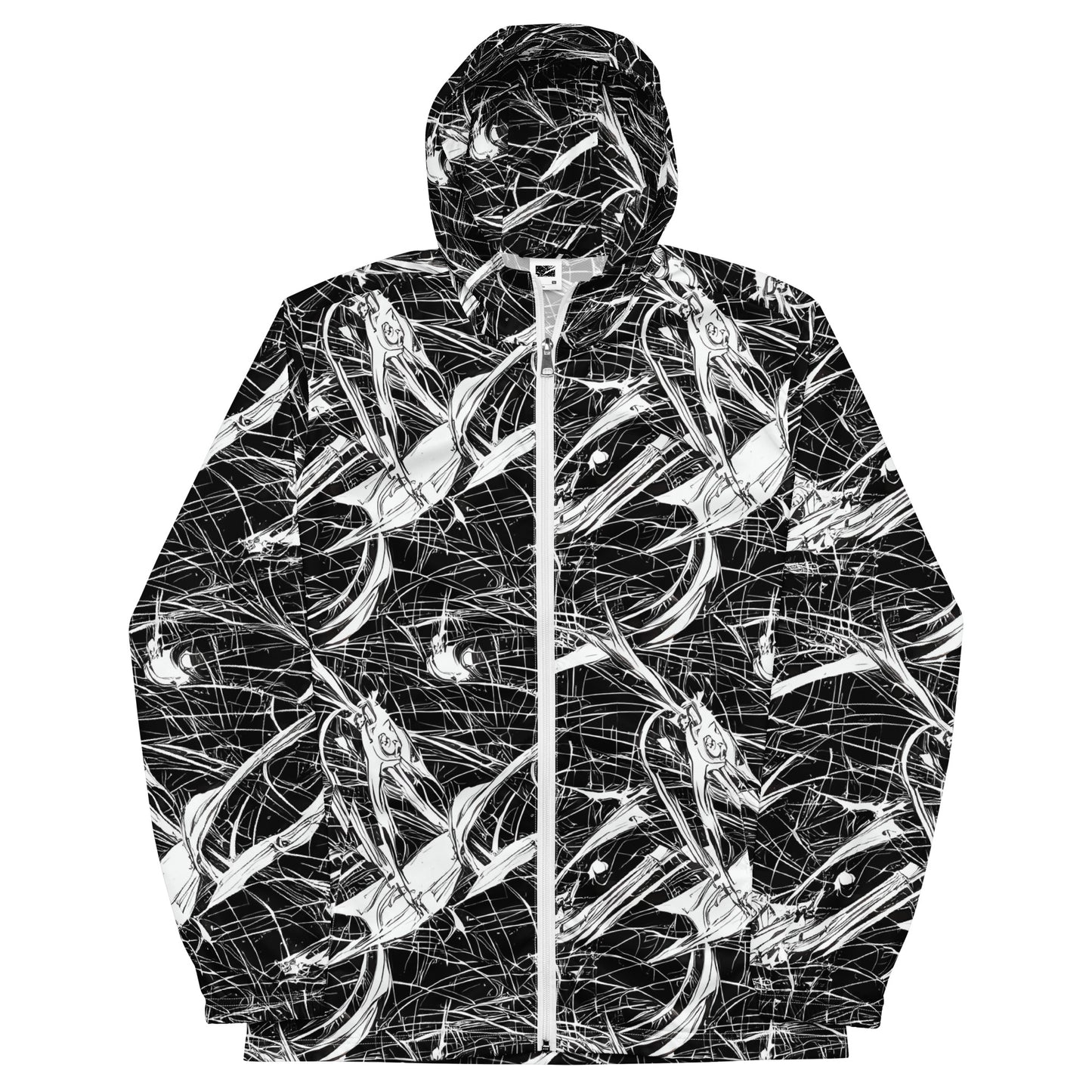 Men's Windbreaker - Stormy Serenity