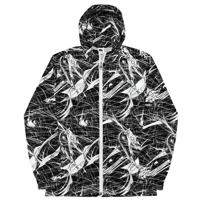 Men's Windbreaker - Stormy Serenity