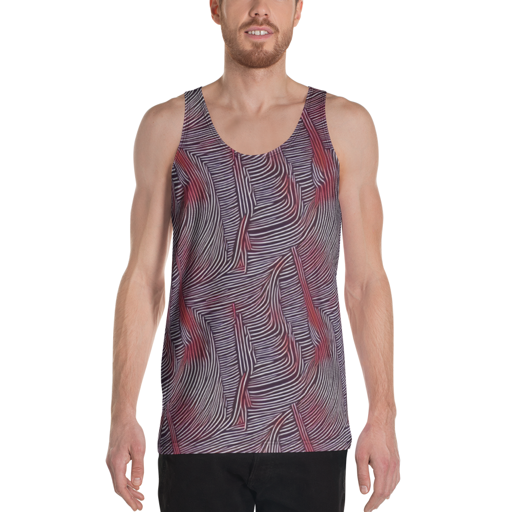 Men's Tank Top - Nebula Waves