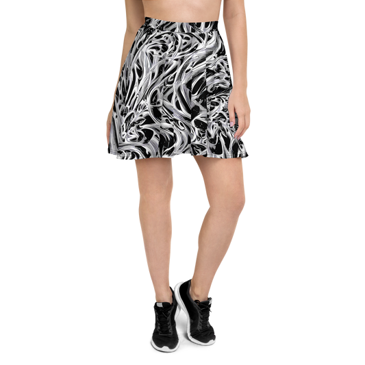 Skater Skirt - Silver Shadows