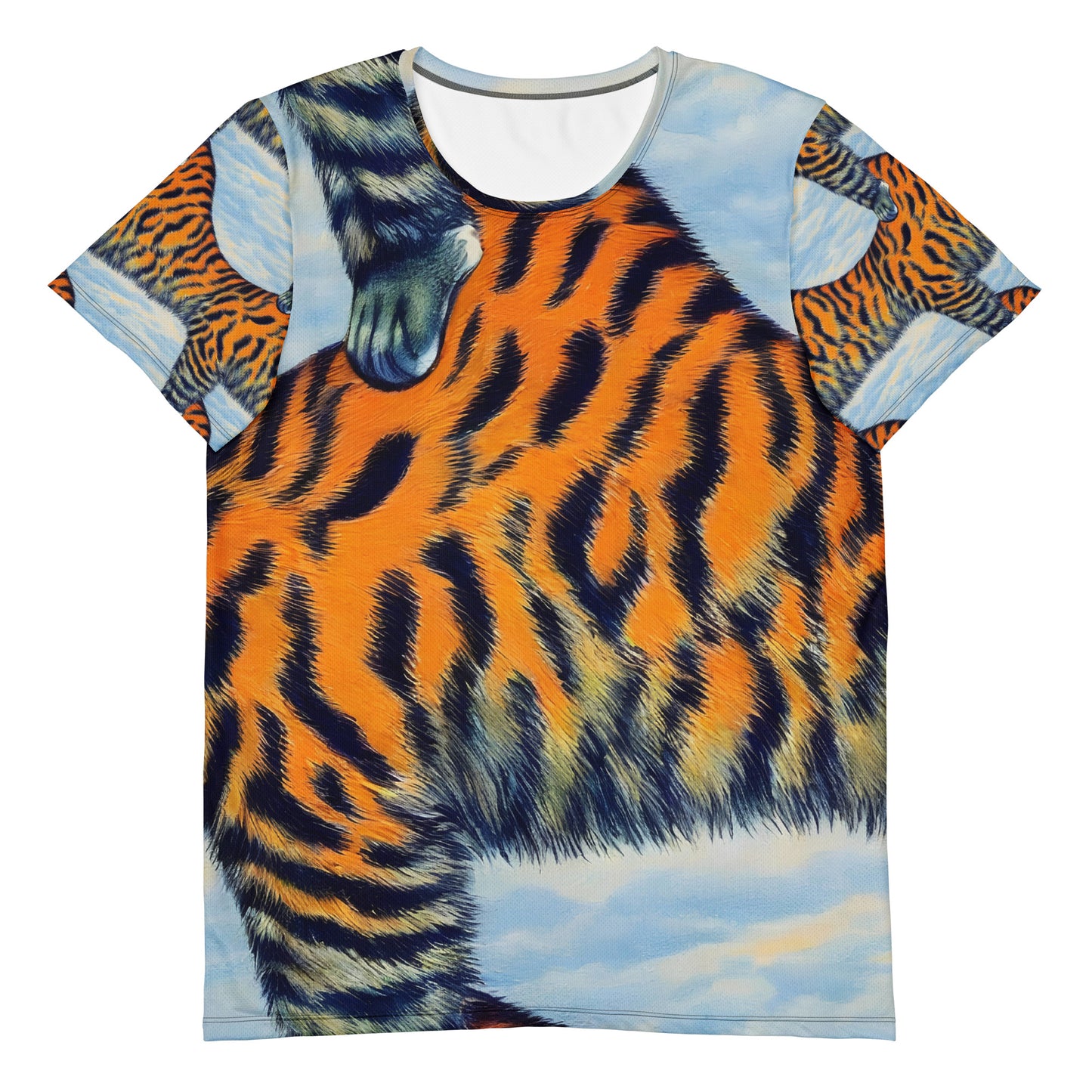 Men's Athletic T-Shirt - Tiger's Dream