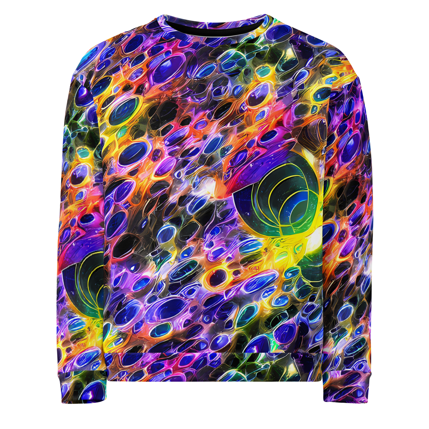 Sweatshirt - Neon Orbits