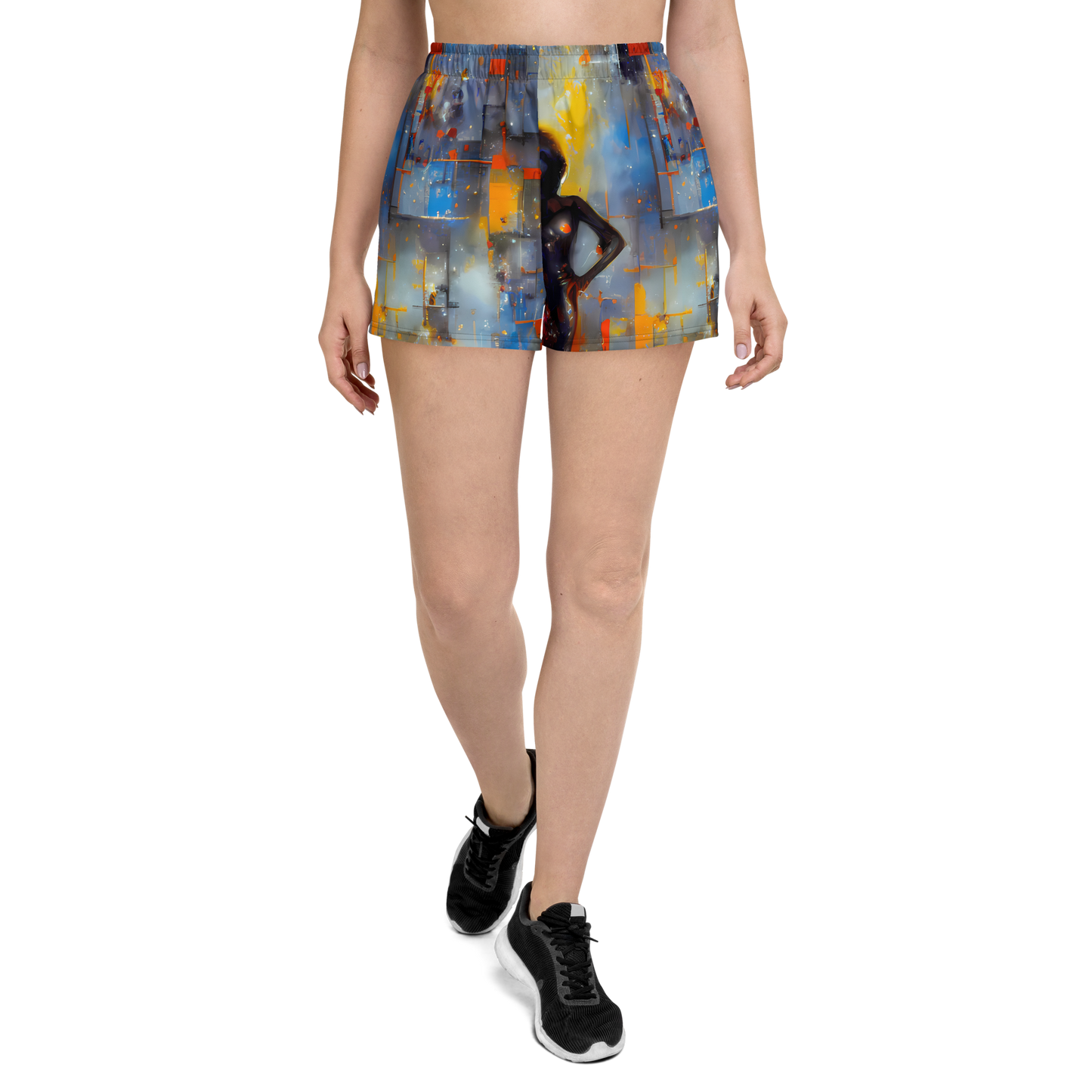 Women’s Athletic Shorts - Neoblock Fusion