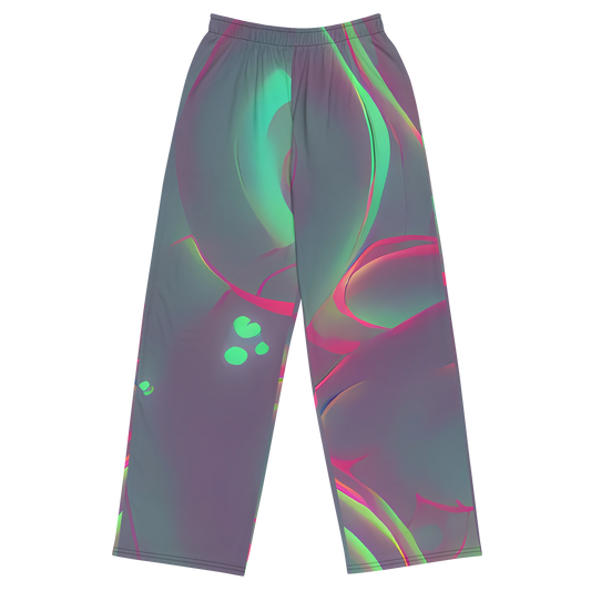 Wide-Leg Pants - Neon Whisper