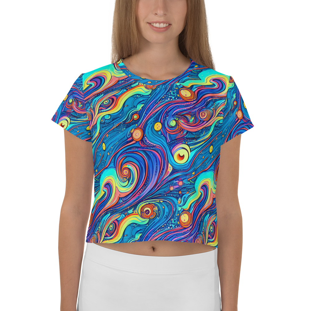 Women's Crop Tee - Echoes of Vortex