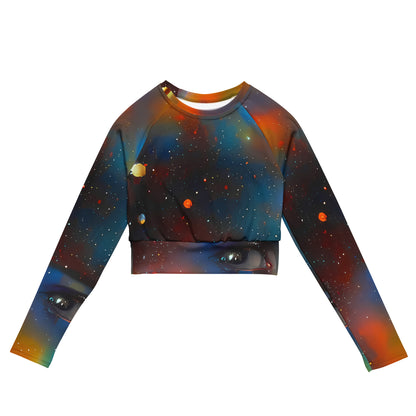 Long Sleeve Crop Top - Celestial Vogue