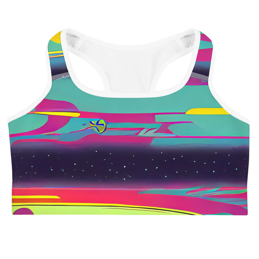 Sports Bra - Astro Pop