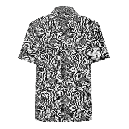 Button Shirt - Black And White Rhapsody