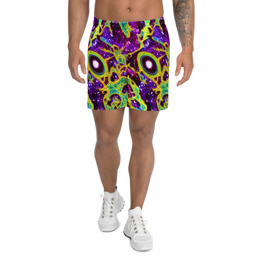 Men's Athletic Shorts - Galactic Web