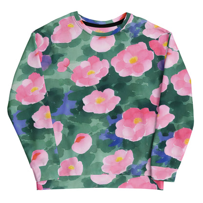 Sweatshirt - Pink Blossom Serenade